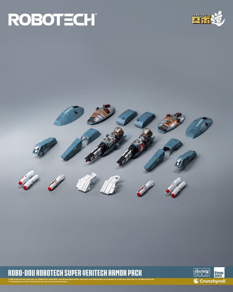 Robotech Robo-Dou Set de Accesorios Super Veritech Armor Pack