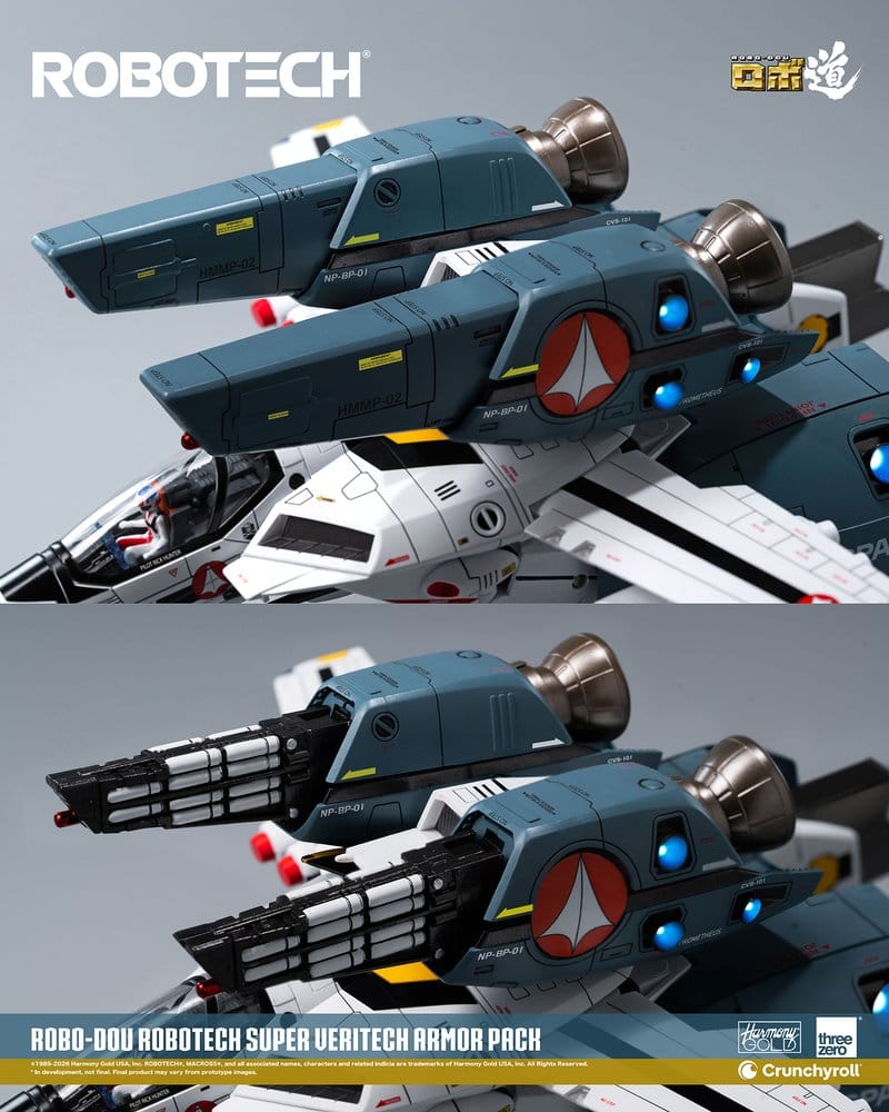 Robotech Robo-Dou Set de Accesorios Super Veritech Armor Pack