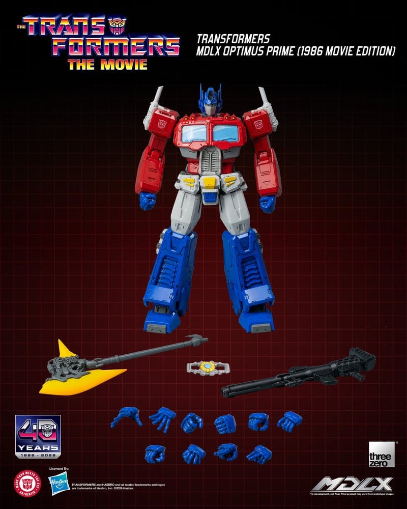 Transformers MDLX Figura Optimus Prime (1986 Movie Edition) 18 cm