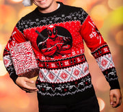 Deadpool Sudadera navideña Talla XS