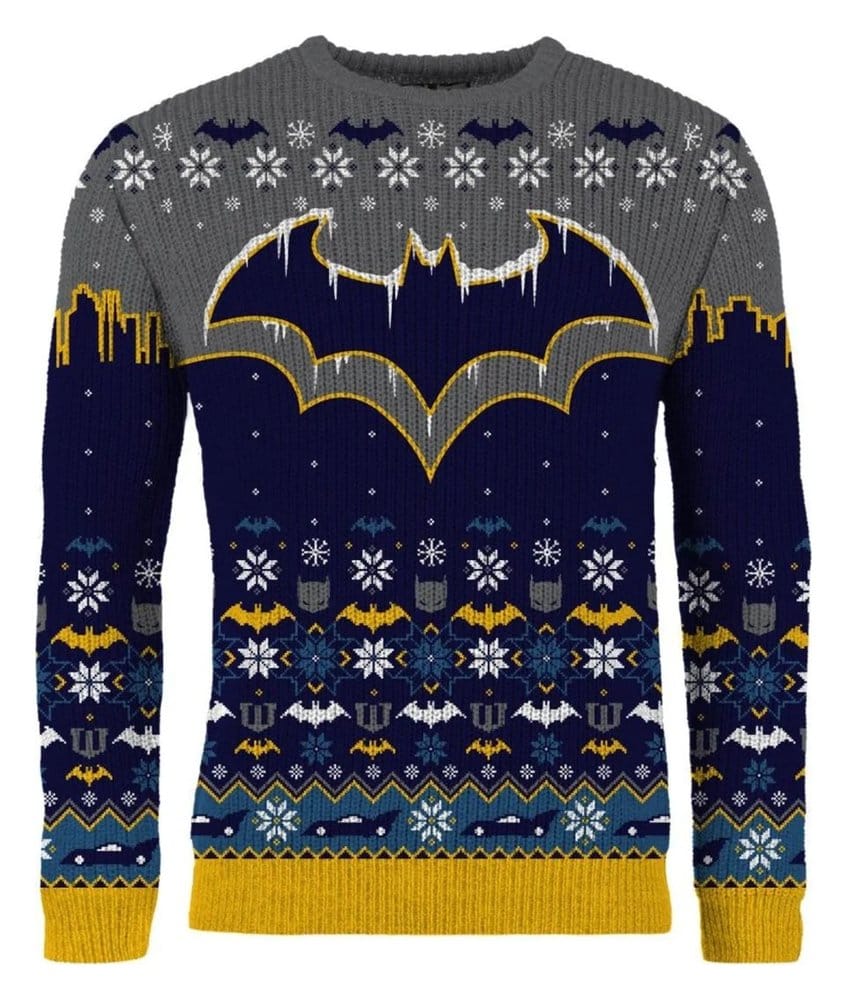 Batman Sudadera navideña Frosty Talla XS