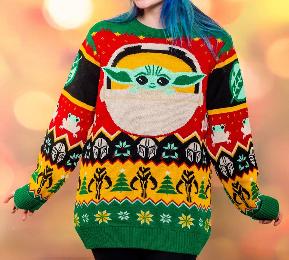 Star Wars Sudadera navideña The Child Talla XXL