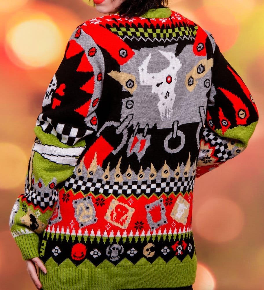 Warhammer 40,000 Sudadera navideña Ork Talla XL