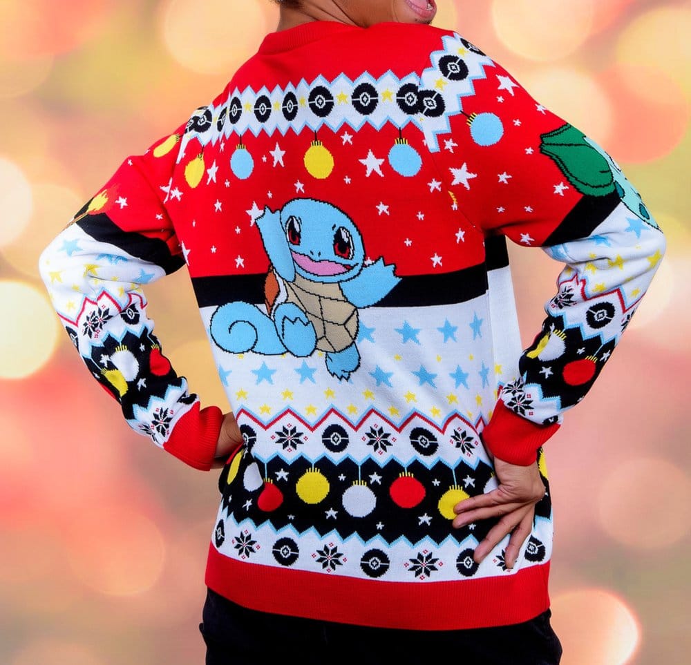 Pokémon Sudadera navideña Talla M Frikytopia