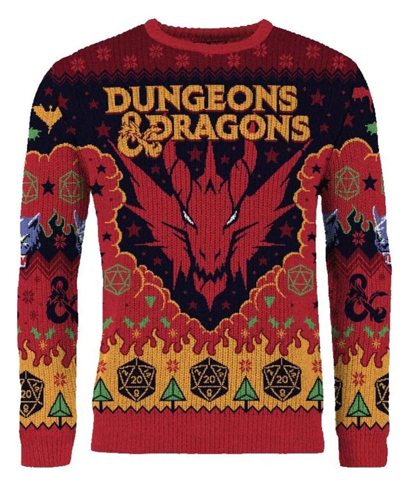 Dungeons & Dragons Sudadera navideña Talla L