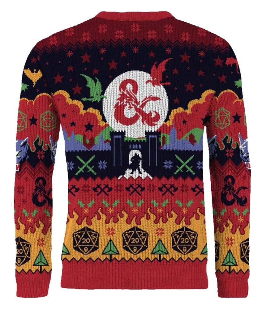 Dungeons & Dragons Sudadera navideña Talla L
