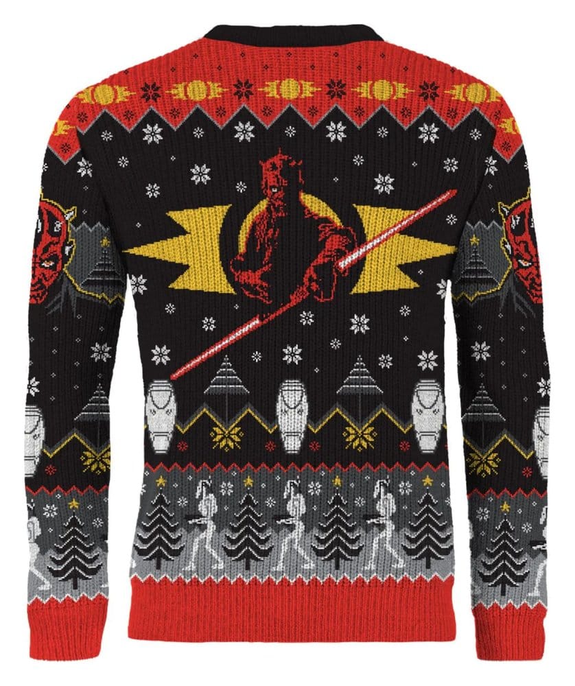 Star Wars Sudadera navideña Sith Talla L
