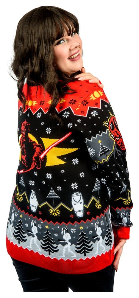 Star Wars Sudadera navideña Sith Talla XXXL