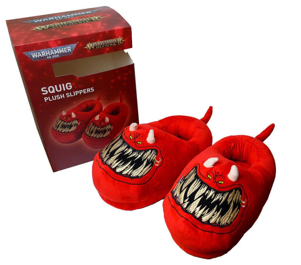 Warhammer 40,000 Pantuflas Red Squig Slippers (One Size)