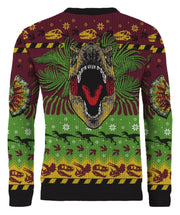 Jurassic Park Sudadera navideña Happy Rexmas Talla XS