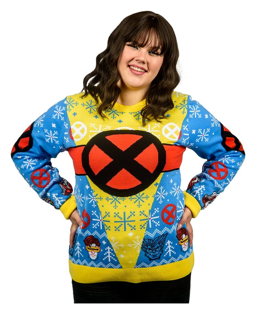 X-Men Sudadera navideña Talla L