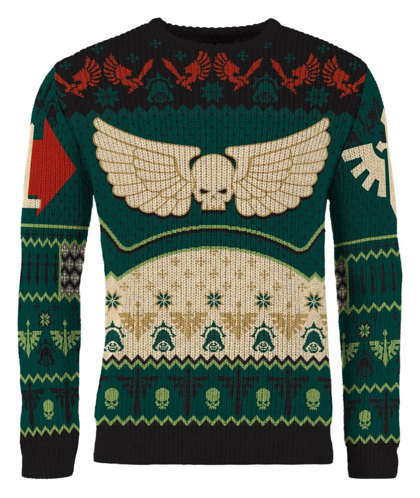 Warhammer 40,000 Sudadera navideña Dark Angels Talla XXXL