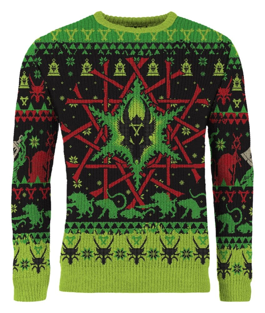 Warhammer Age of Sigmar Sudadera navideña Skaven Talla XXXL