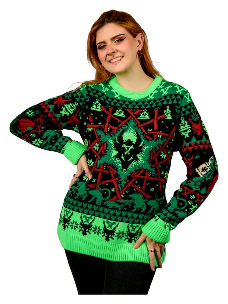 Warhammer Age of Sigmar Sudadera navideña Skaven Talla M