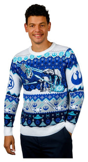 Star Wars Sudadera navideña AT-AT Assault Talla XS