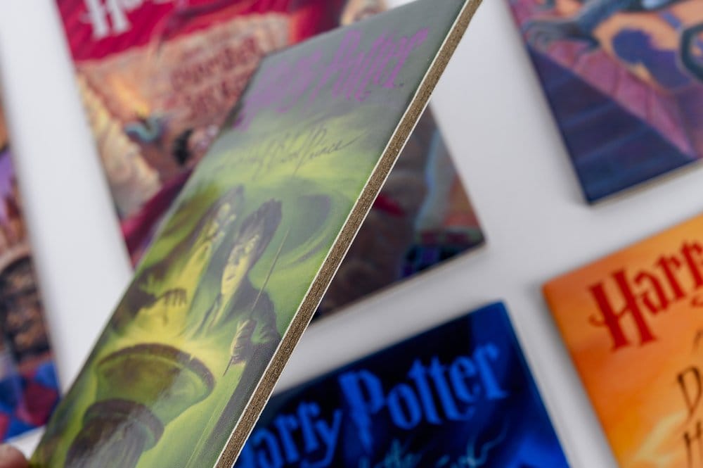 Harry Potter Posavasos Book Inspired (Set of 7)