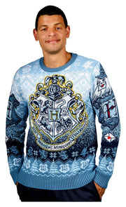 Harry Potter Sudadera navideña Hogwarts Talla S