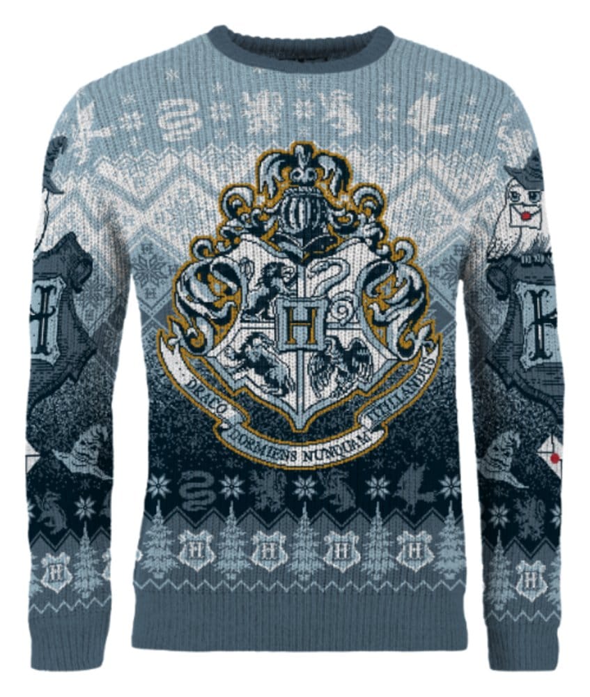 Harry Potter Sudadera navideña Hogwarts Talla XXXL