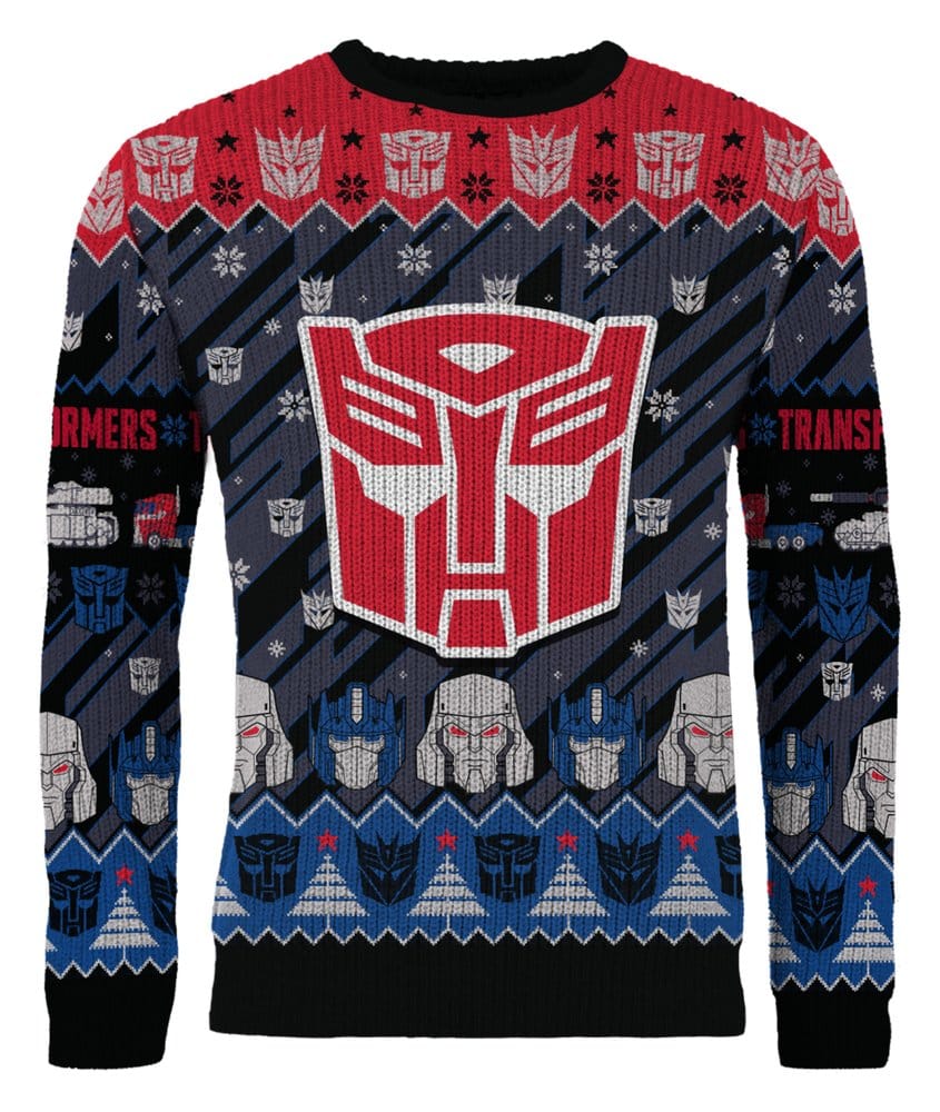 Transformers Sudadera navideña Talla XXXL