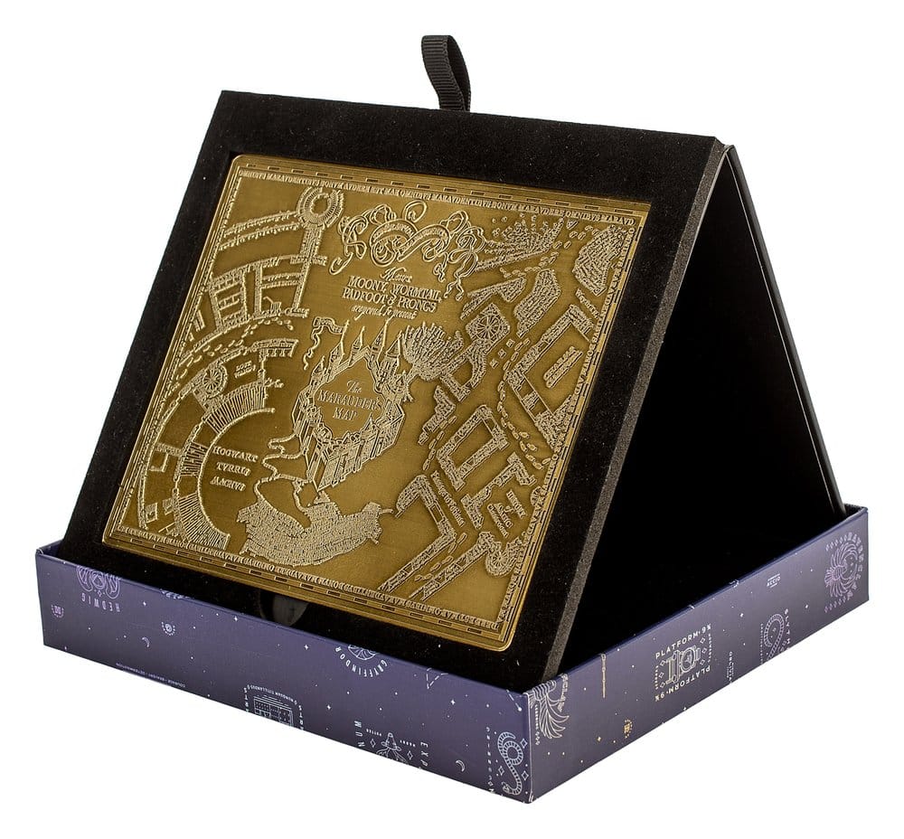 Harry Potter Réplica Marauder's Map Metal Map 15 cm Frikytopia