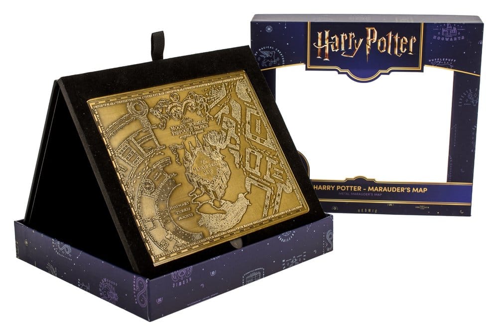 Harry Potter Réplica Marauder's Map Metal Map 15 cm