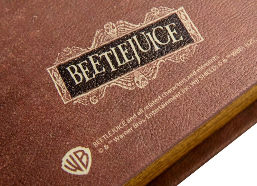 Beetlejuice Caja Réplica Handbook for the Recently Deceased