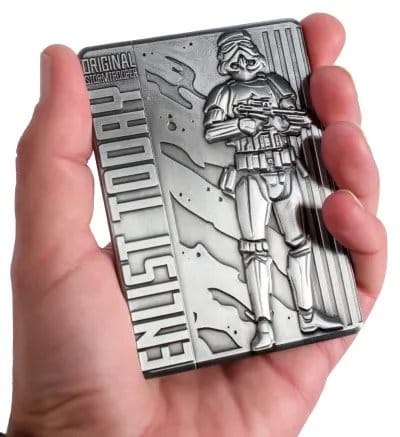 Original Stormtrooper Lingote Enlist Today