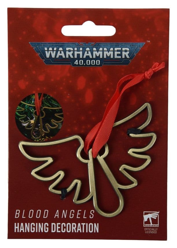 Warhammer 40,000 Decoración Colgante Blood Angels 16 cm