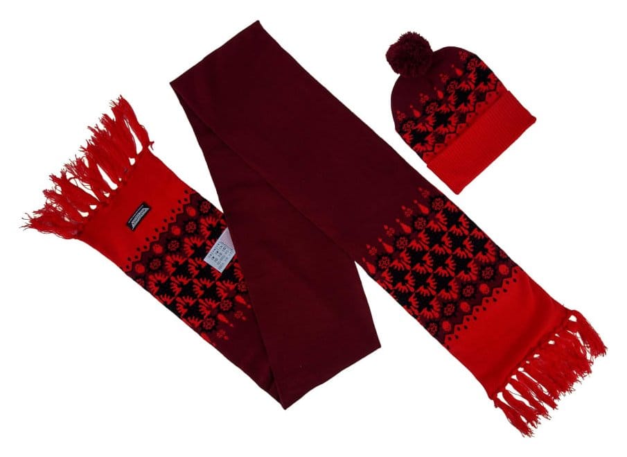 Warhammer 40,000 Set de Gorro y Bufanda de Punto Blood Angels 27 cm Frikytopia