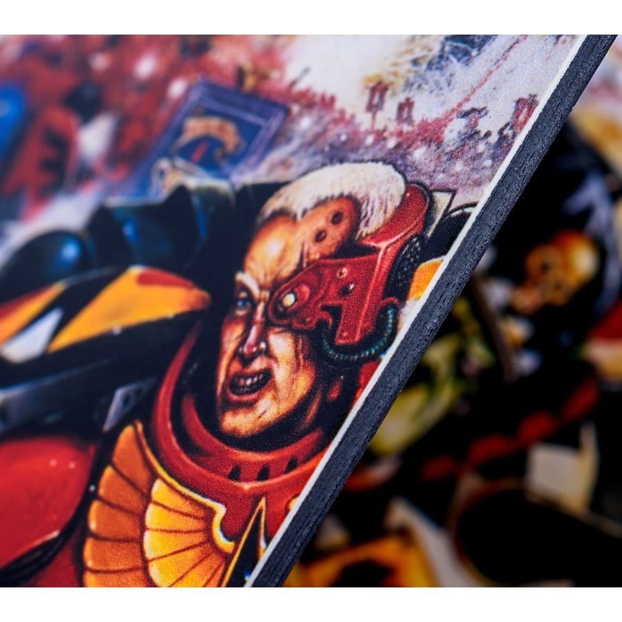 Warhammer 40,000 Set de posavasos Blood Angels Armageddon 15 cm