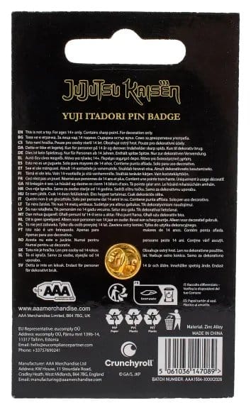 Jujutsu Kaisen Icon Insignia Yuji Itadori