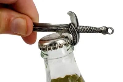 El Señor de los Anillos Abridor de botellas Espada Sting