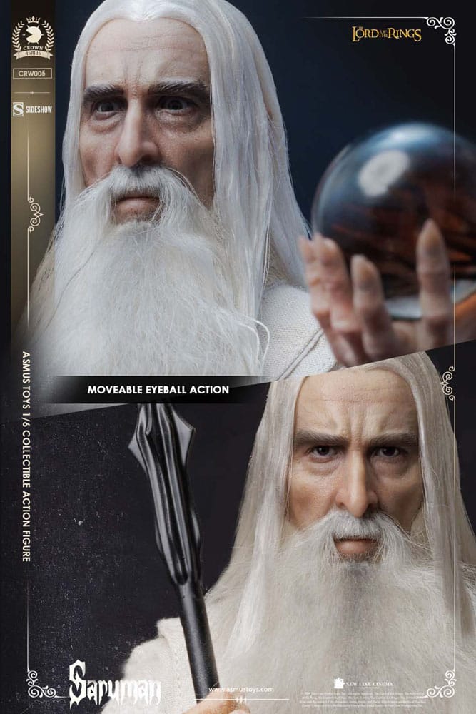 El Señor de los Anillos Figura 1/6 Saruman 31 cm