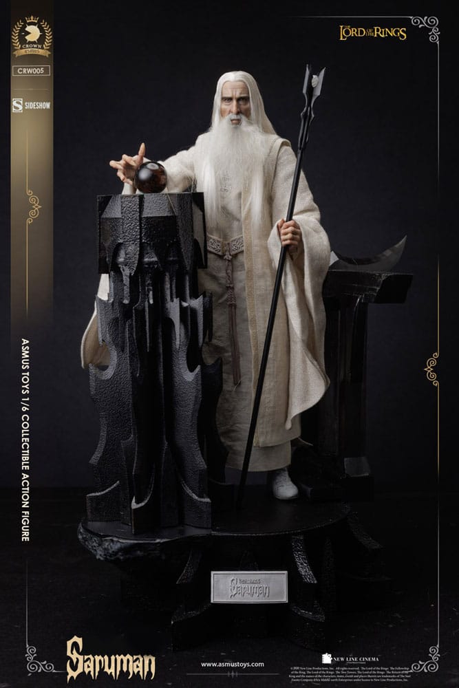 El Señor de los Anillos Figura 1/6 Saruman 31 cm