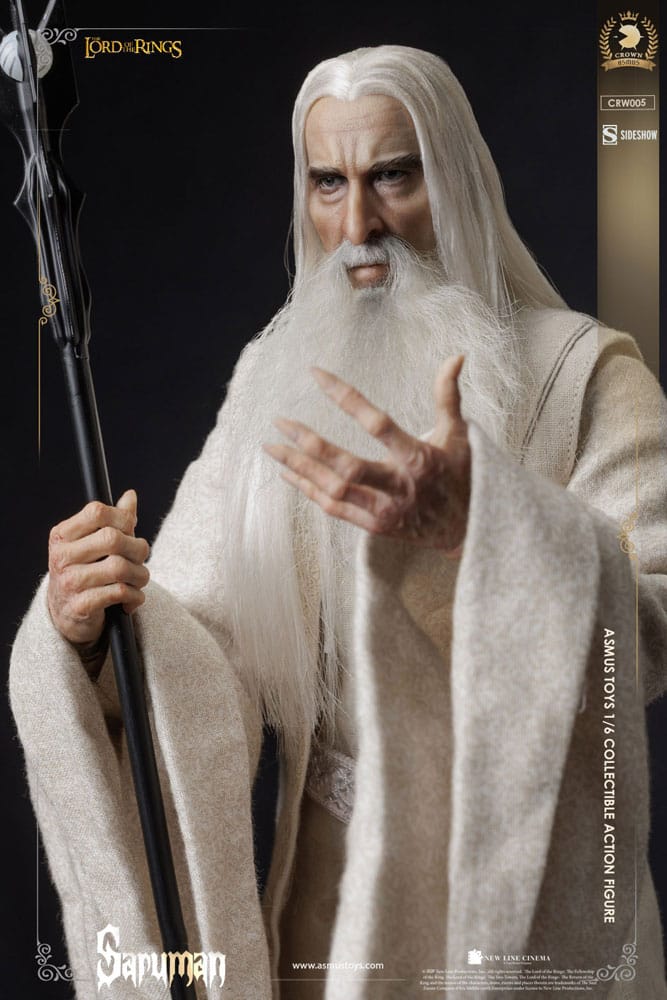 El Señor de los Anillos Figura 1/6 Saruman 31 cm