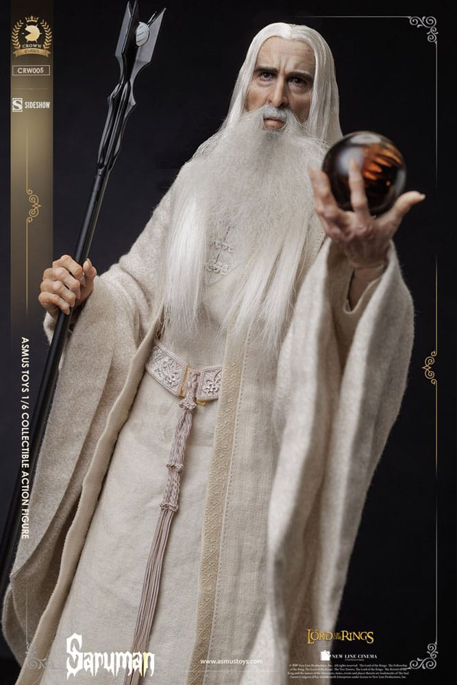 El Señor de los Anillos Figura 1/6 Saruman 31 cm