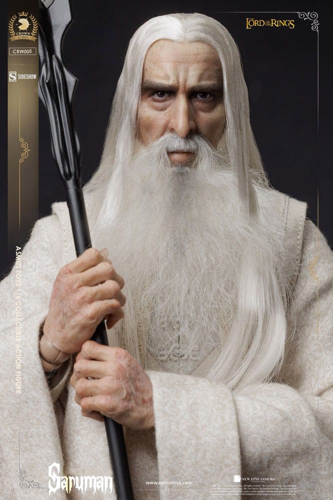 El Señor de los Anillos Figura 1/6 Saruman 31 cm