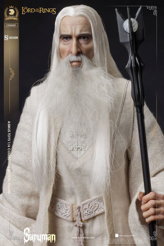 El Señor de los Anillos Figura 1/6 Saruman 31 cm