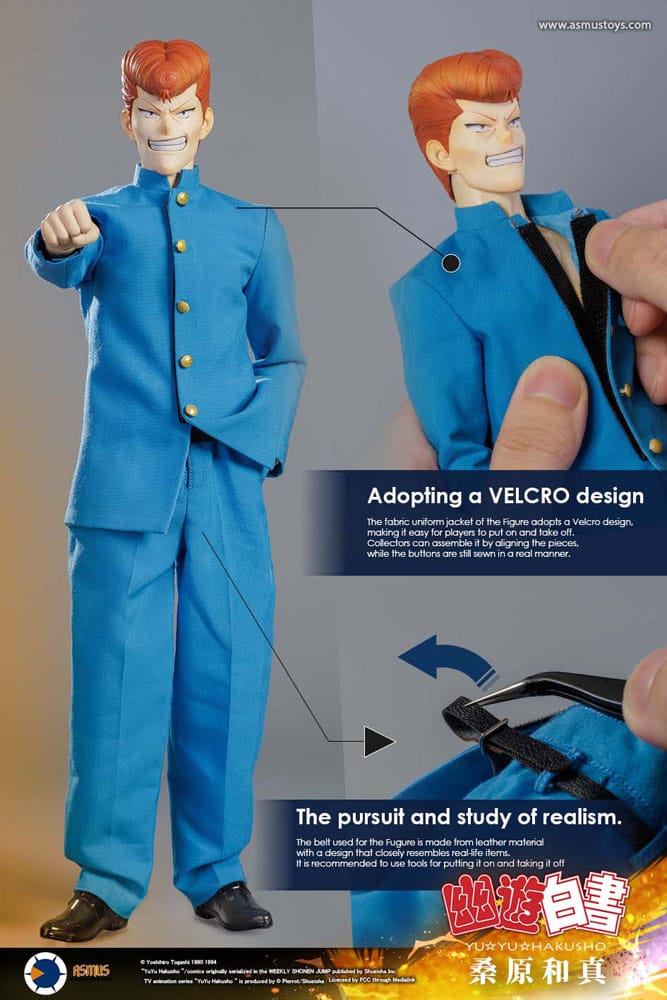 Yu Yu Hakusho Figura 1/6 Kazuma Kuwabara (Luxury Version) 30 cm