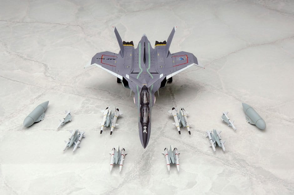 Yukikaze Fairy Air Force Tactical Reconnaissance Kit de Modelismo 1/100 FFR-31MR/D Super Sylph Yukikaze Renewal Ver. 22 cm