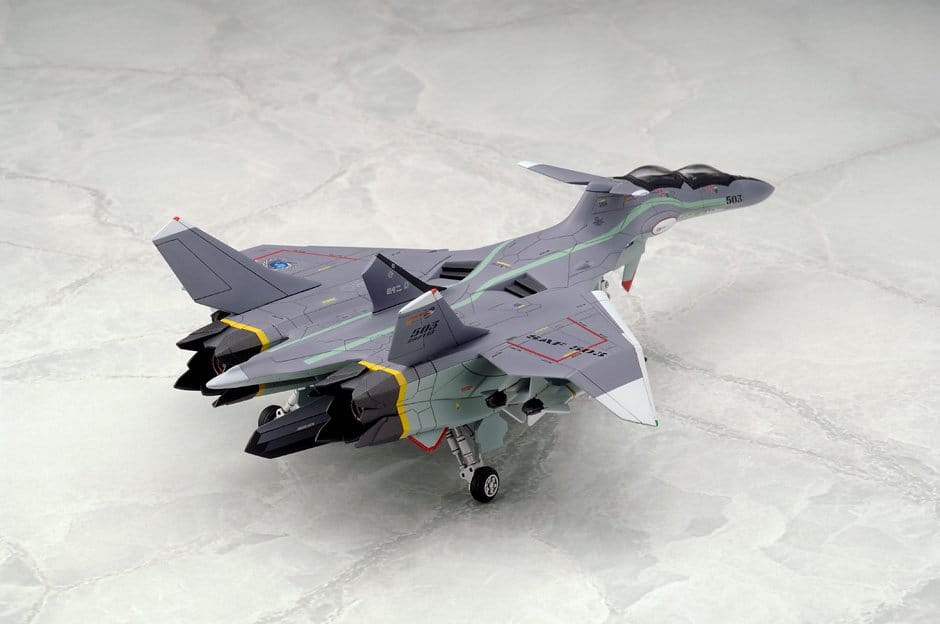 Yukikaze Fairy Air Force Tactical Reconnaissance Kit de Modelismo 1/100 FFR-31MR/D Super Sylph Yukikaze Renewal Ver. 22 cm