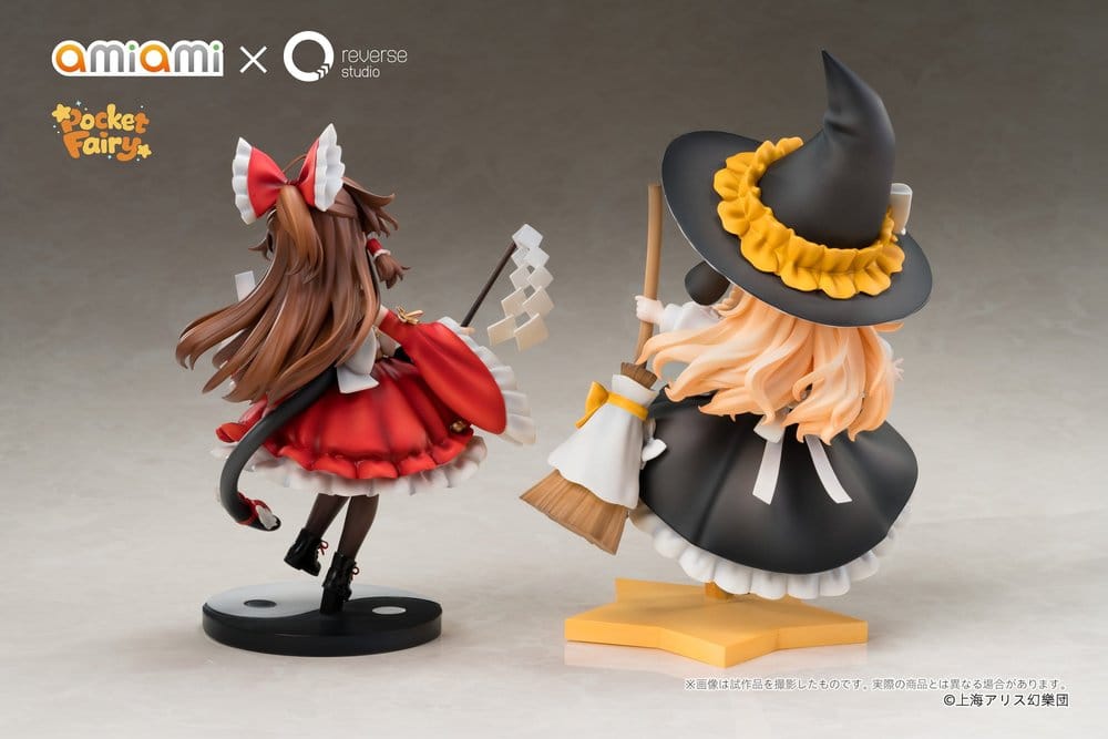 Touhou Project Pack de 2 Figuras PVC Reverse Palm Spirit Reimu Hakurei & Marisa Kirisame