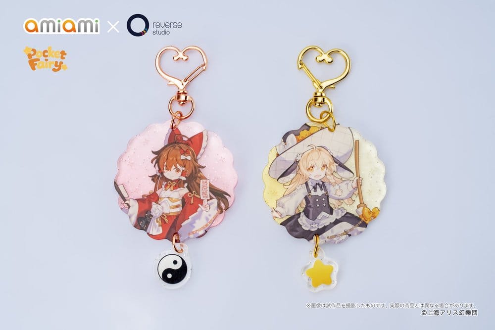 Touhou Project Pack de 2 Figuras PVC Reverse Palm Spirit Reimu Hakurei & Marisa Kirisame