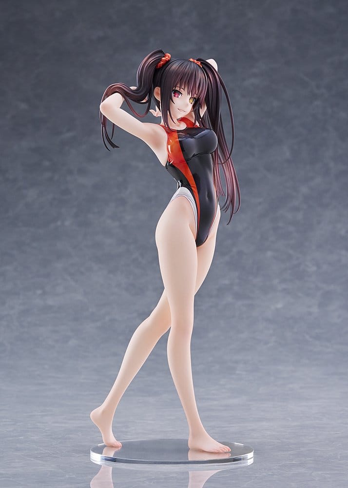 Date A Live Swimsuit Silhouette Figura PVC 1/7 Kurumi Tokisaki Swimwear Ver. 24 cm