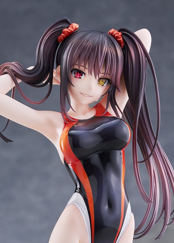 Date A Live Swimsuit Silhouette Figura PVC 1/7 Kurumi Tokisaki Swimwear Ver. 24 cm