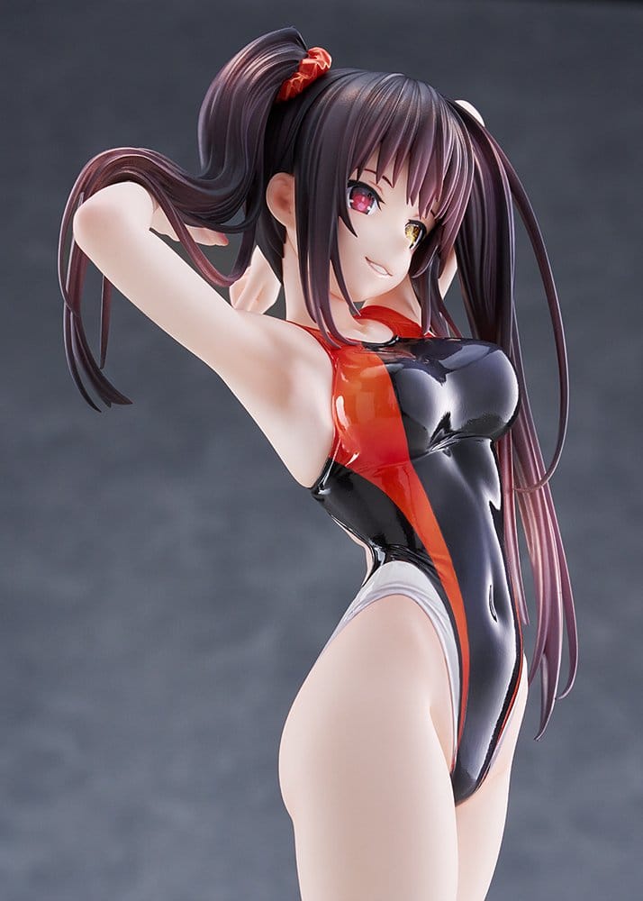 Date A Live Swimsuit Silhouette Figura PVC 1/7 Kurumi Tokisaki Swimwear Ver. 24 cm