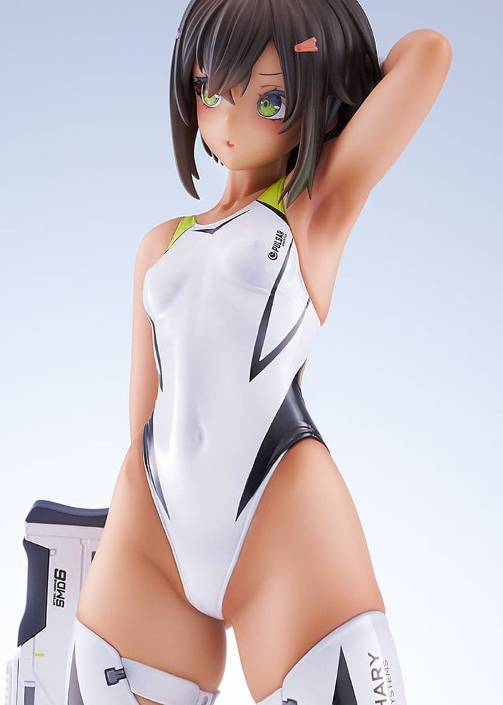 Arms Note Figura PVC 1/7 Buchou-chan of the Swimming Club White Swimsuit Ver. 22 cm