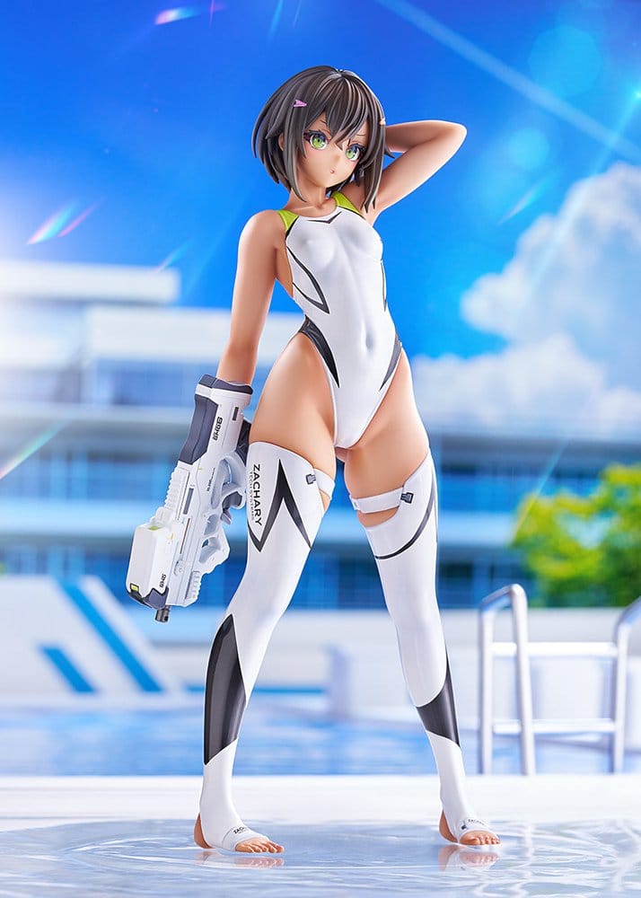 Arms Note Figura PVC 1/7 Buchou-chan of the Swimming Club White Swimsuit Ver. 22 cm
