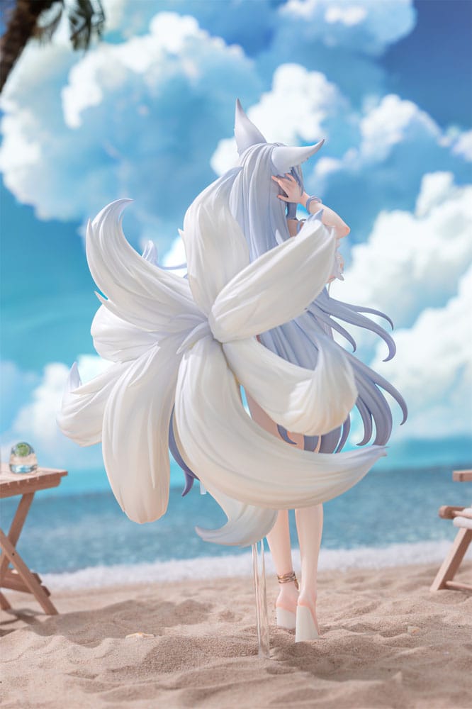 Azur Lane Estatua PVC amiami x AniGame 1/6 Shinano Dreamy White Sands Ver. 30 cm