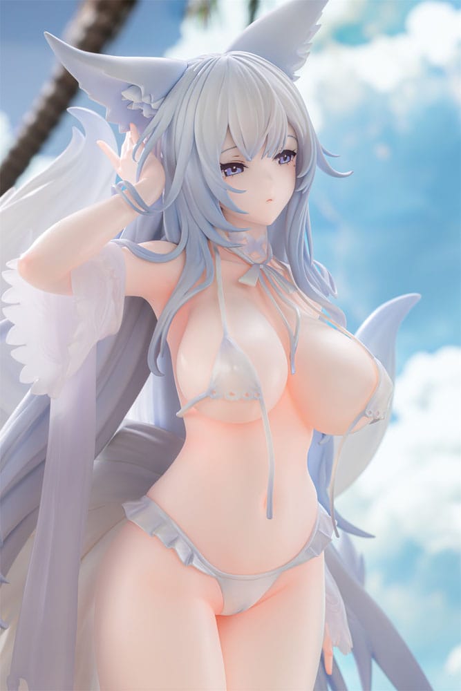 Azur Lane Estatua PVC amiami x AniGame 1/6 Shinano Dreamy White Sands Ver. 30 cm